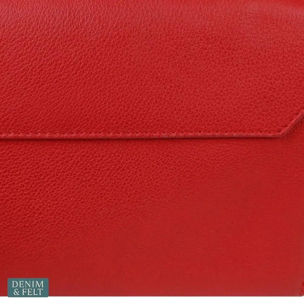 Louis Vuitton Lockme II BB Red‎ Taurillon Leather Crossbody Bag Authentic
